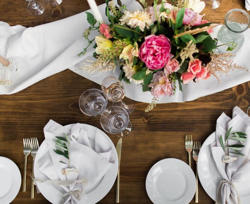 Wedding Wednesday -  A Fragrant Big Day Banquet by Brides Magazine