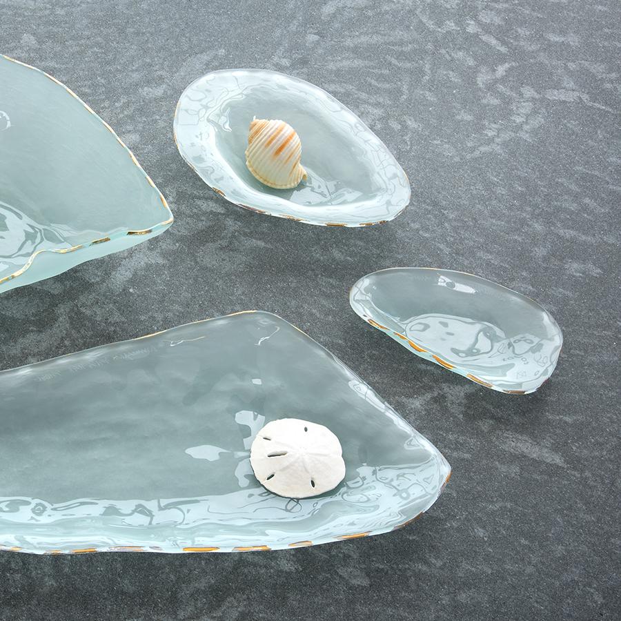 Frosted Glass Plates, Dinnerware & Serving Pieces
