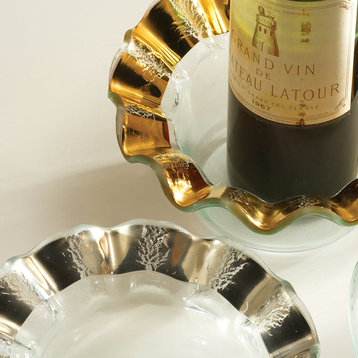 Ruffle Wine Coaster