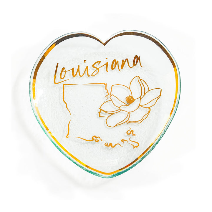 Louisana Heart Plate