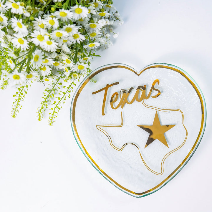 Texas Heart Plate