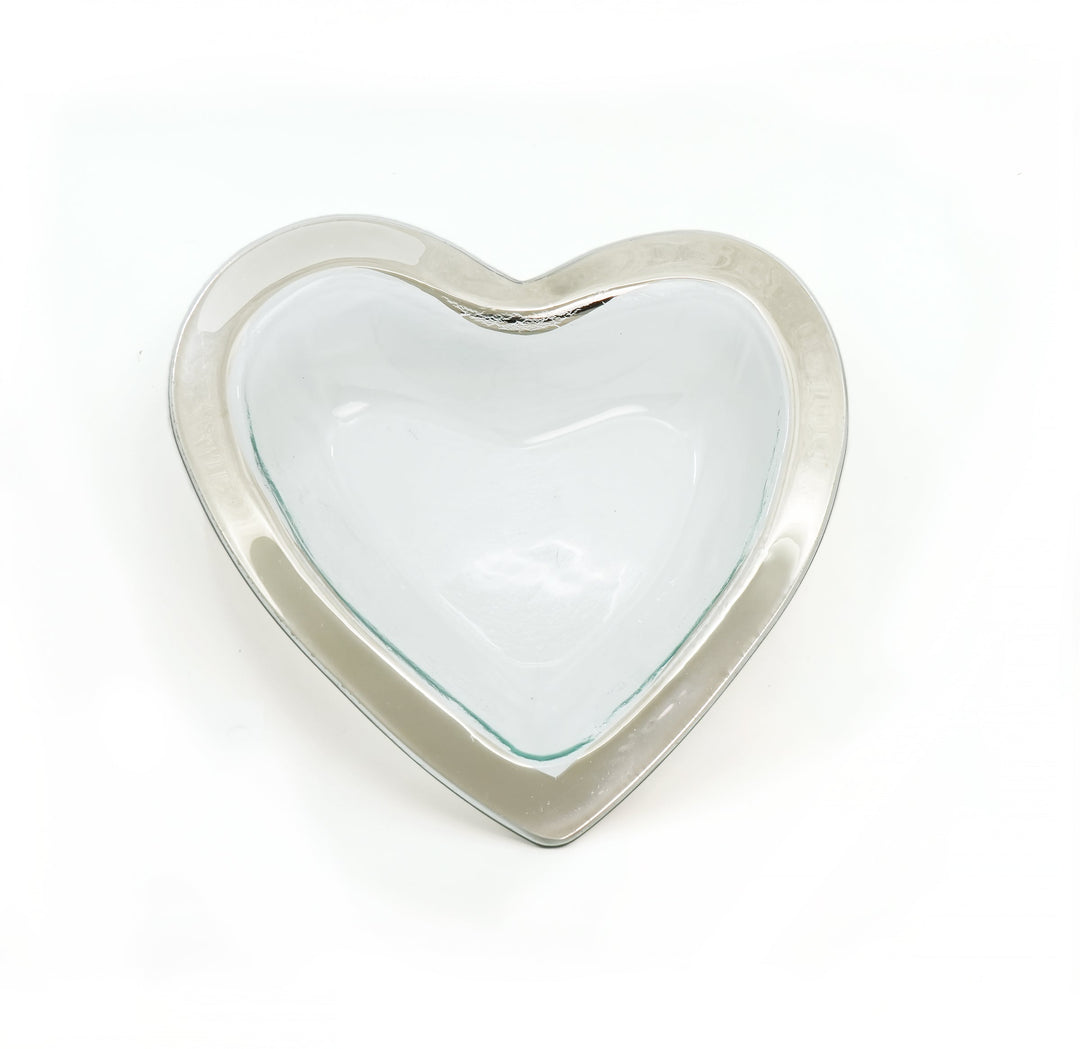 Roman Antique Large Heart Serving Bowl 12"
