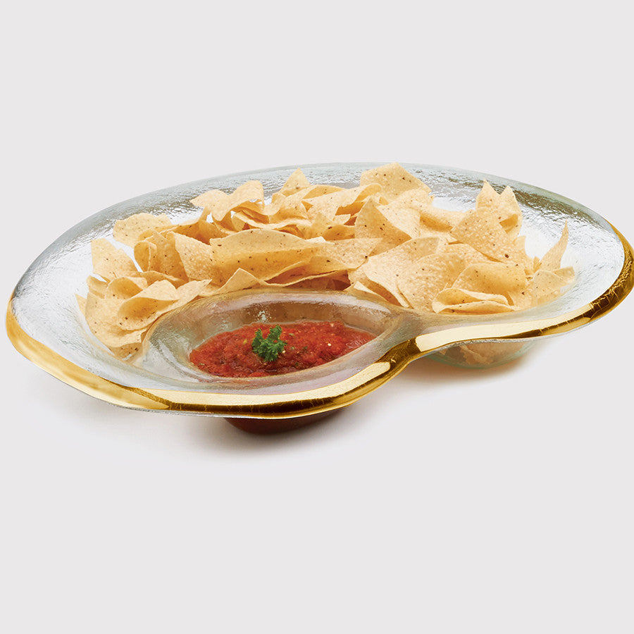 Annieglass Roman Antique Deviled Egg Platter - Thumbnail 5