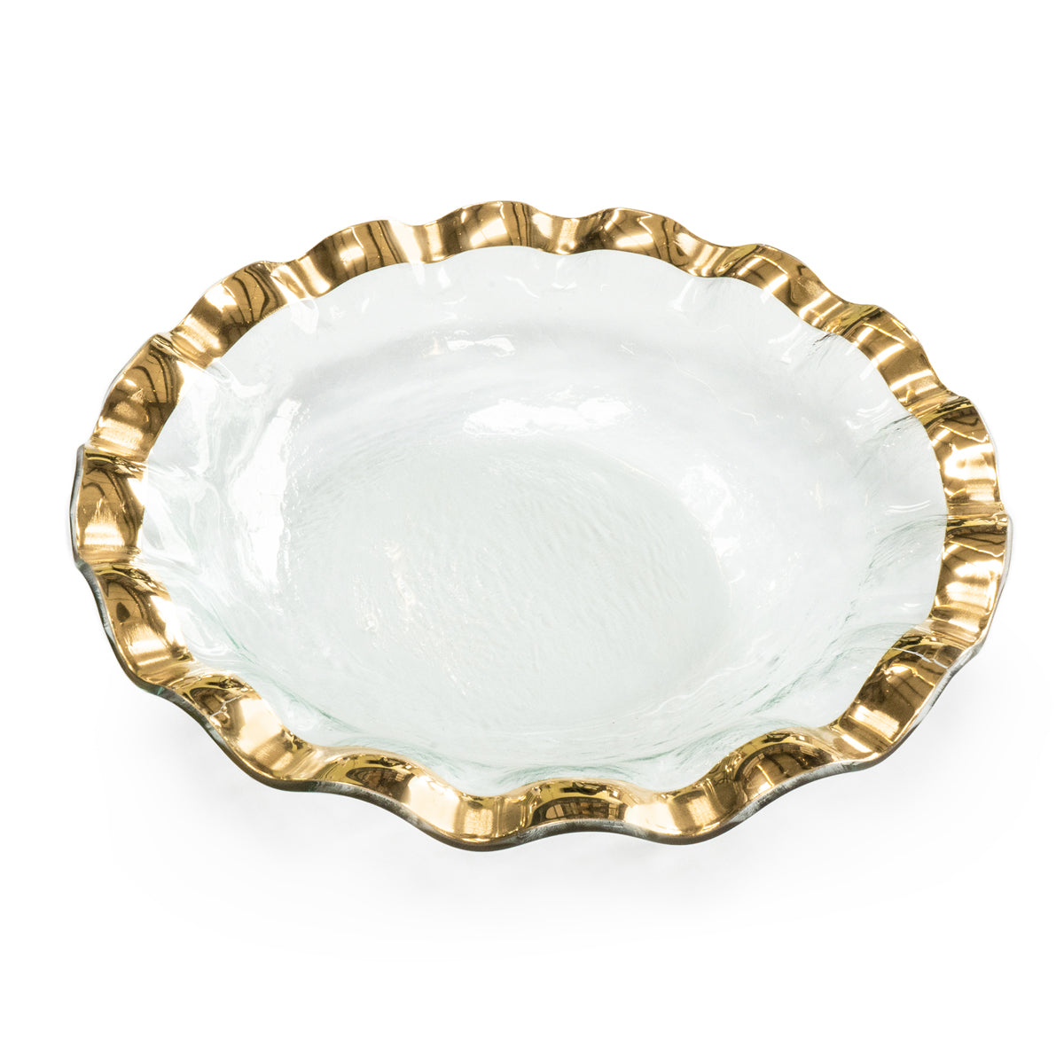 Ruffle Large Salad Bowl