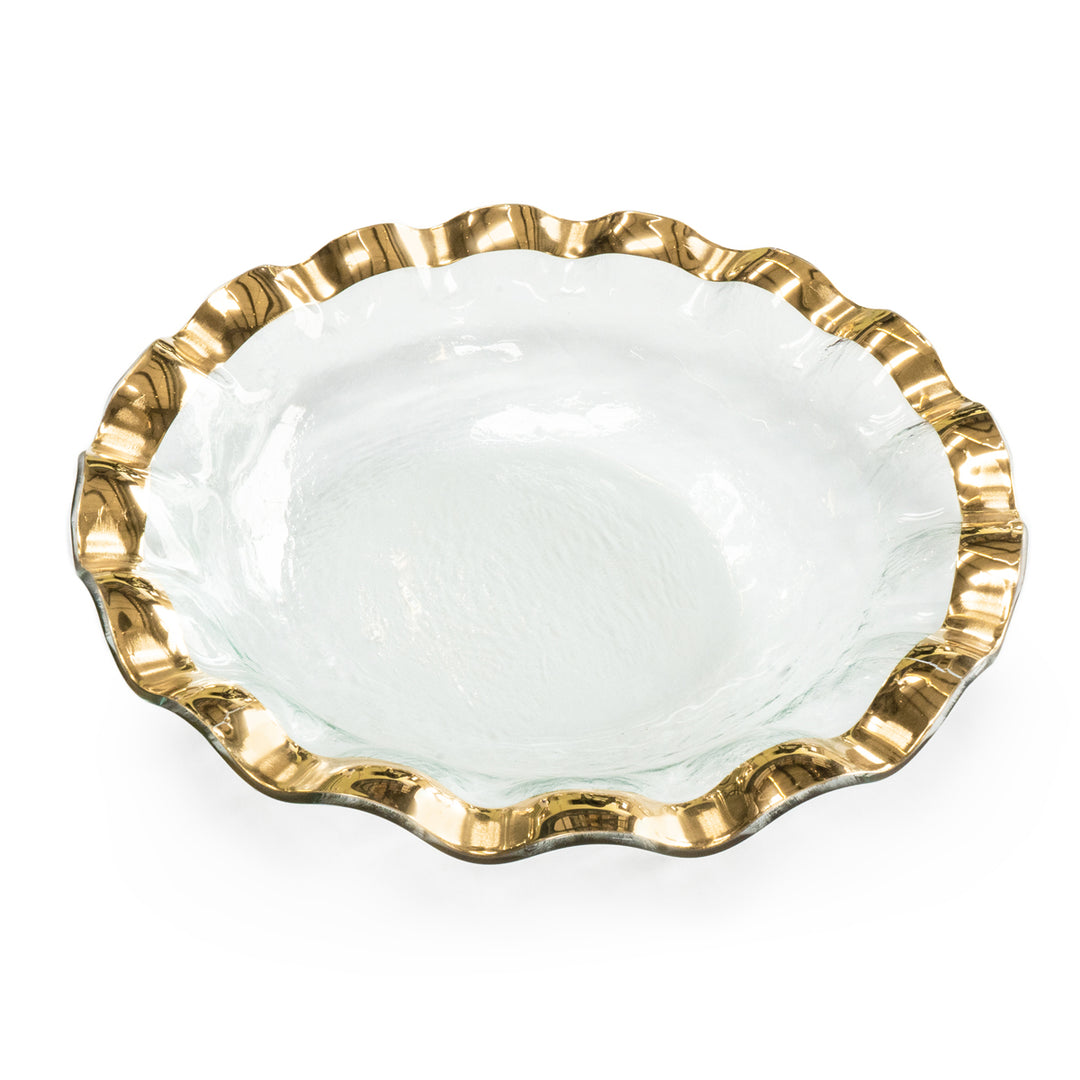 Ruffle Large Salad Bowl