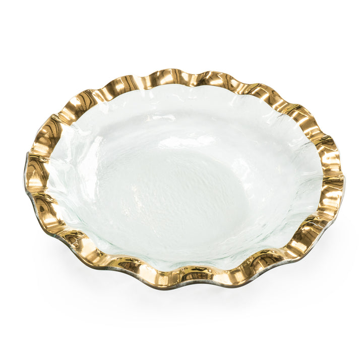 Ruffle Large Salad Bowl