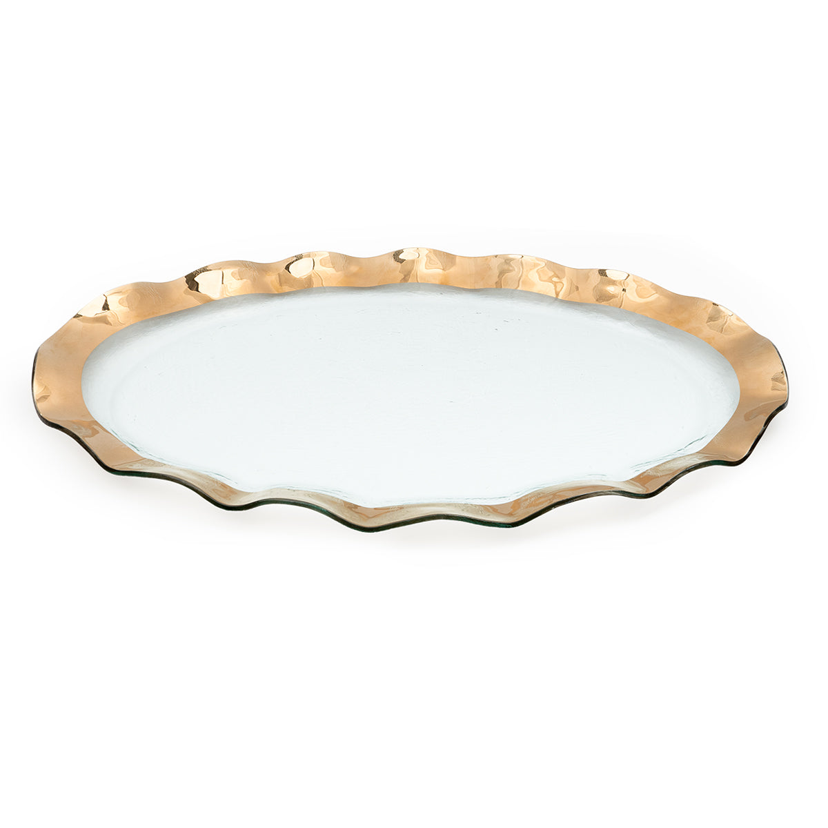 Annieglass Ruffle Platter