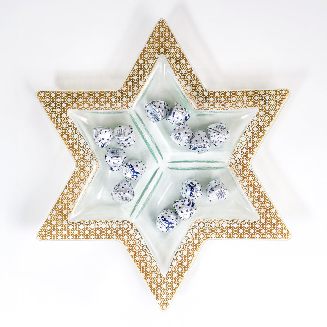 6 Point Star Platter 15"
