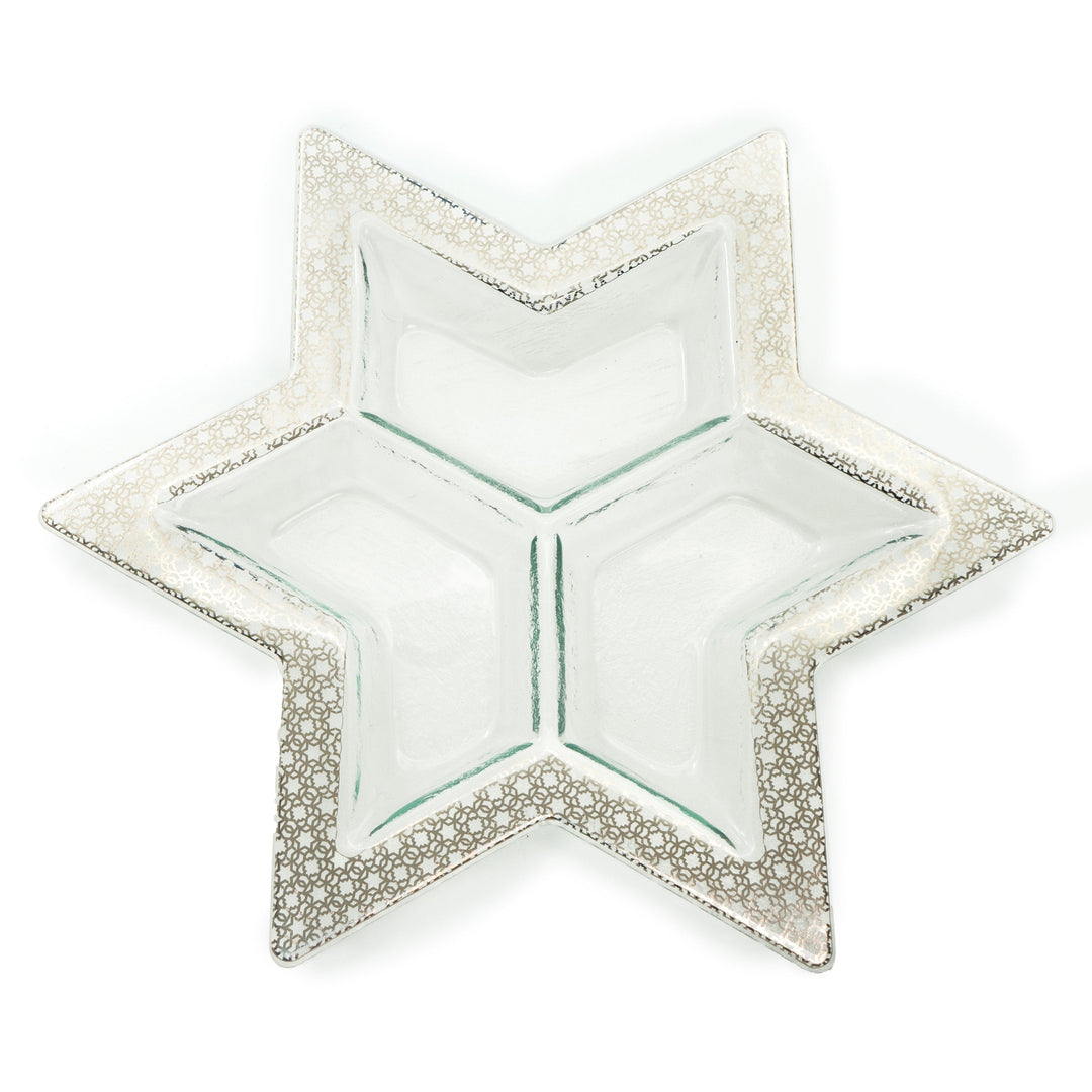 6 Point Star Platter 15"