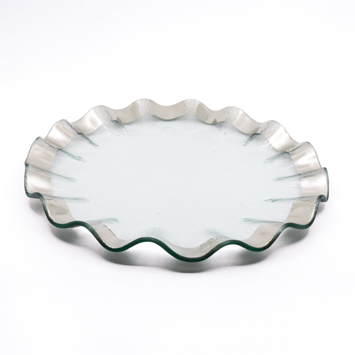 Annieglass Ruffle Platter