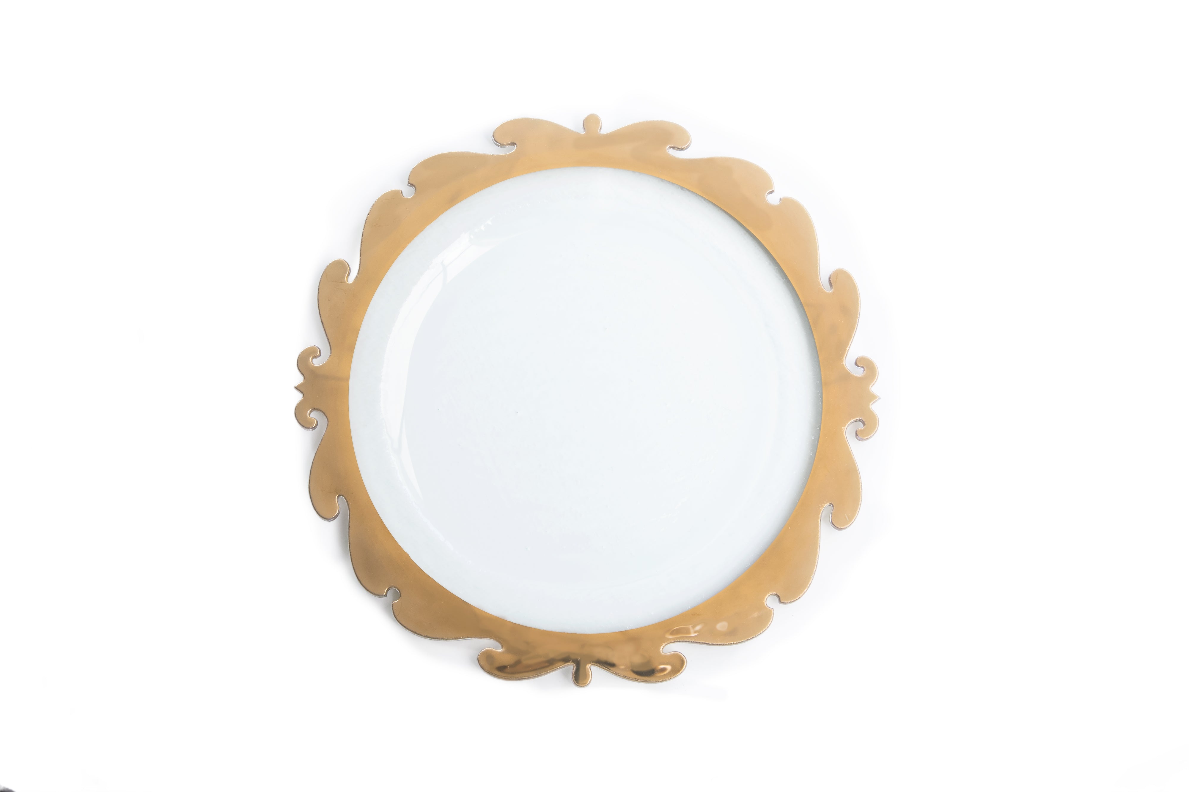 Annieglass Rococo Buffet Plate