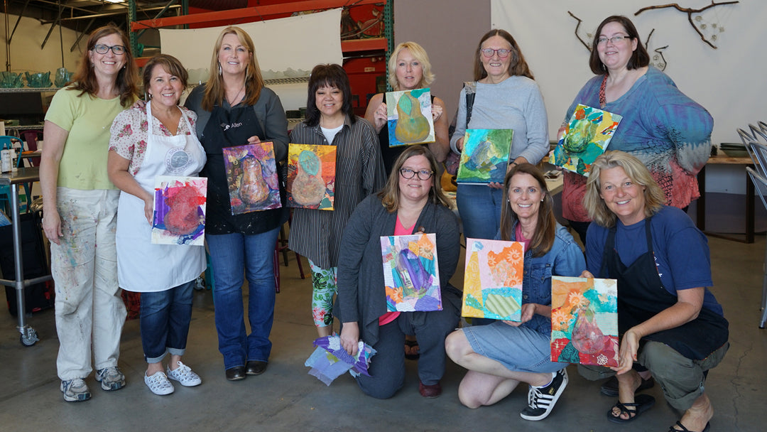 Color Theory Collage Workshop, July 25