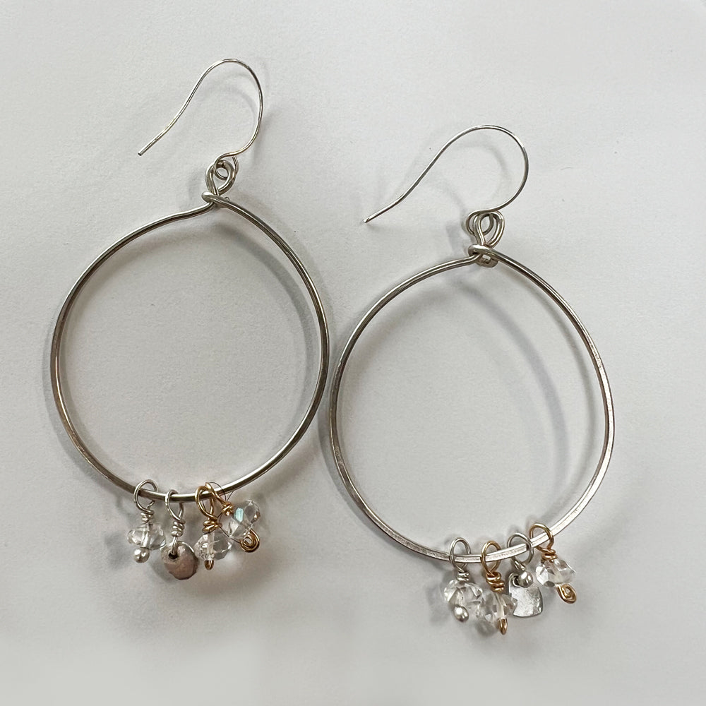 Herkimer Diamond Earring Workshop, Feb. 24 & March 16