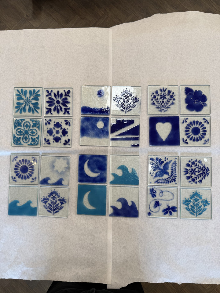 Glass Coasters, October 3
