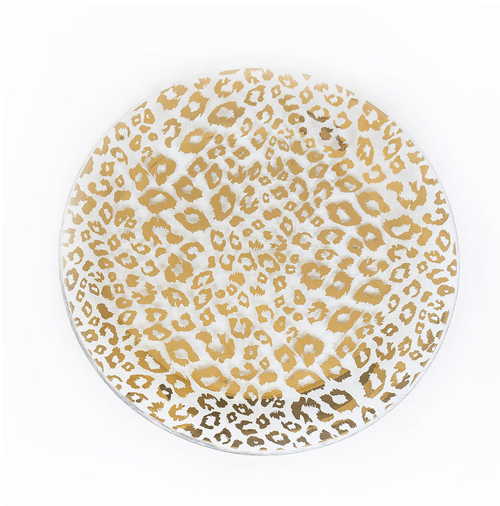 Cheetah Round Dinner Plate