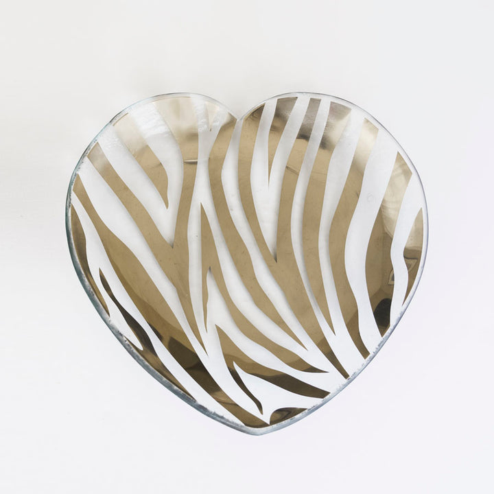 Zebra Heart Plate
