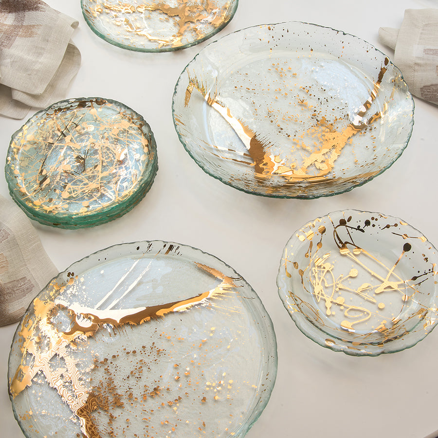 ➤Decorative glass plates made of fine glass For retailers & interior design  - DELUXE by MJS