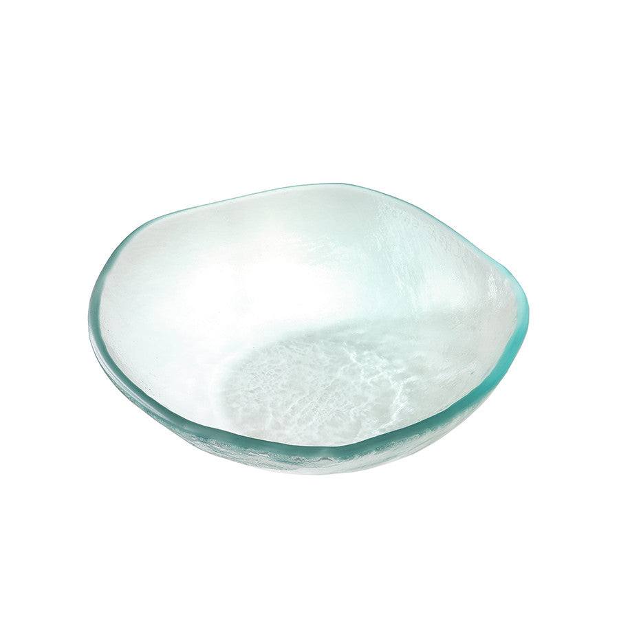 Clear Glass Textured Bowls | Salt by Annieglass