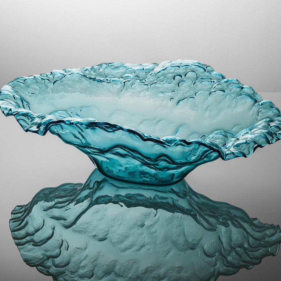 Ultramarine Water Sculpture Bowl Ltd Ed